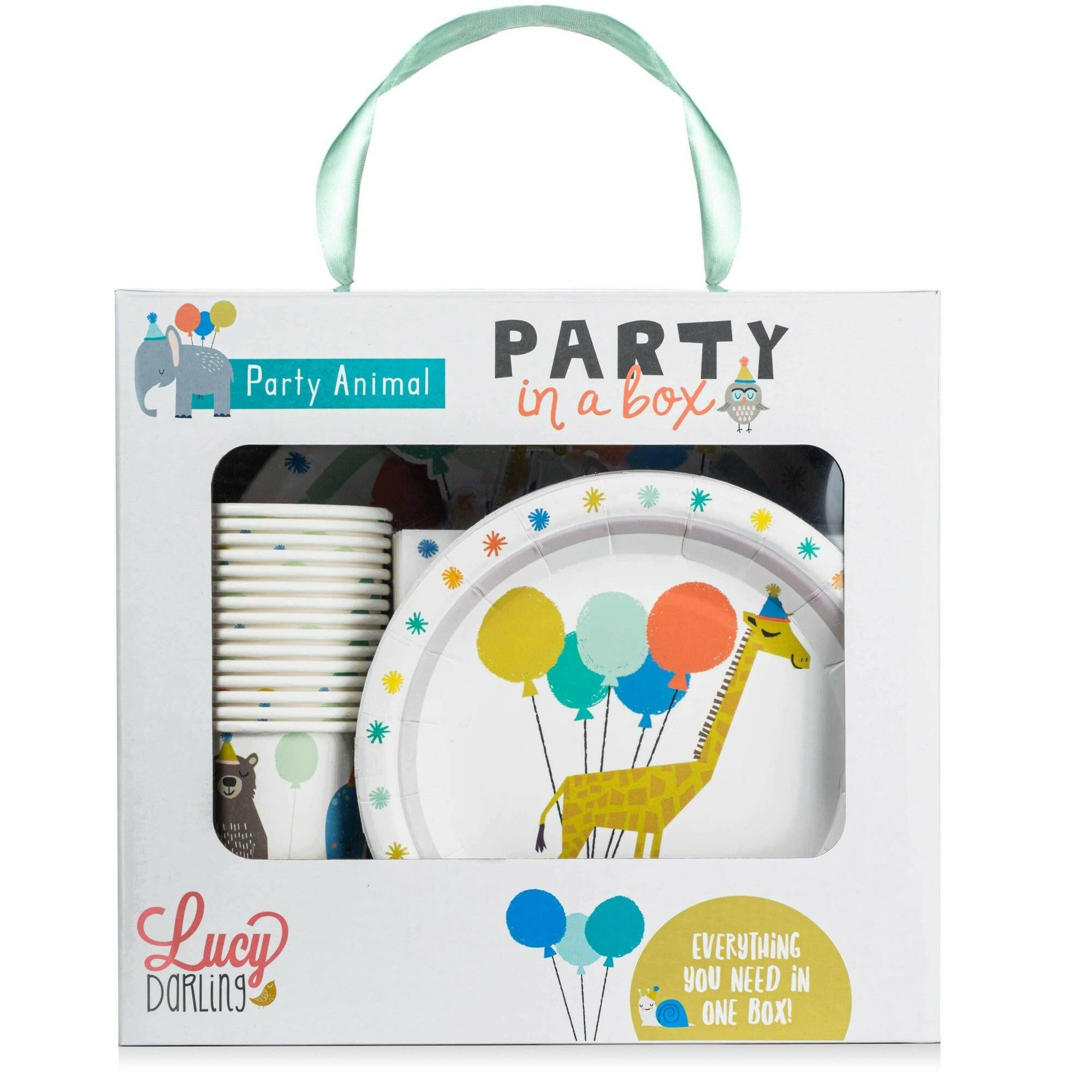 Safari Animal - Party in a Box Art Supplies Lucy Darling