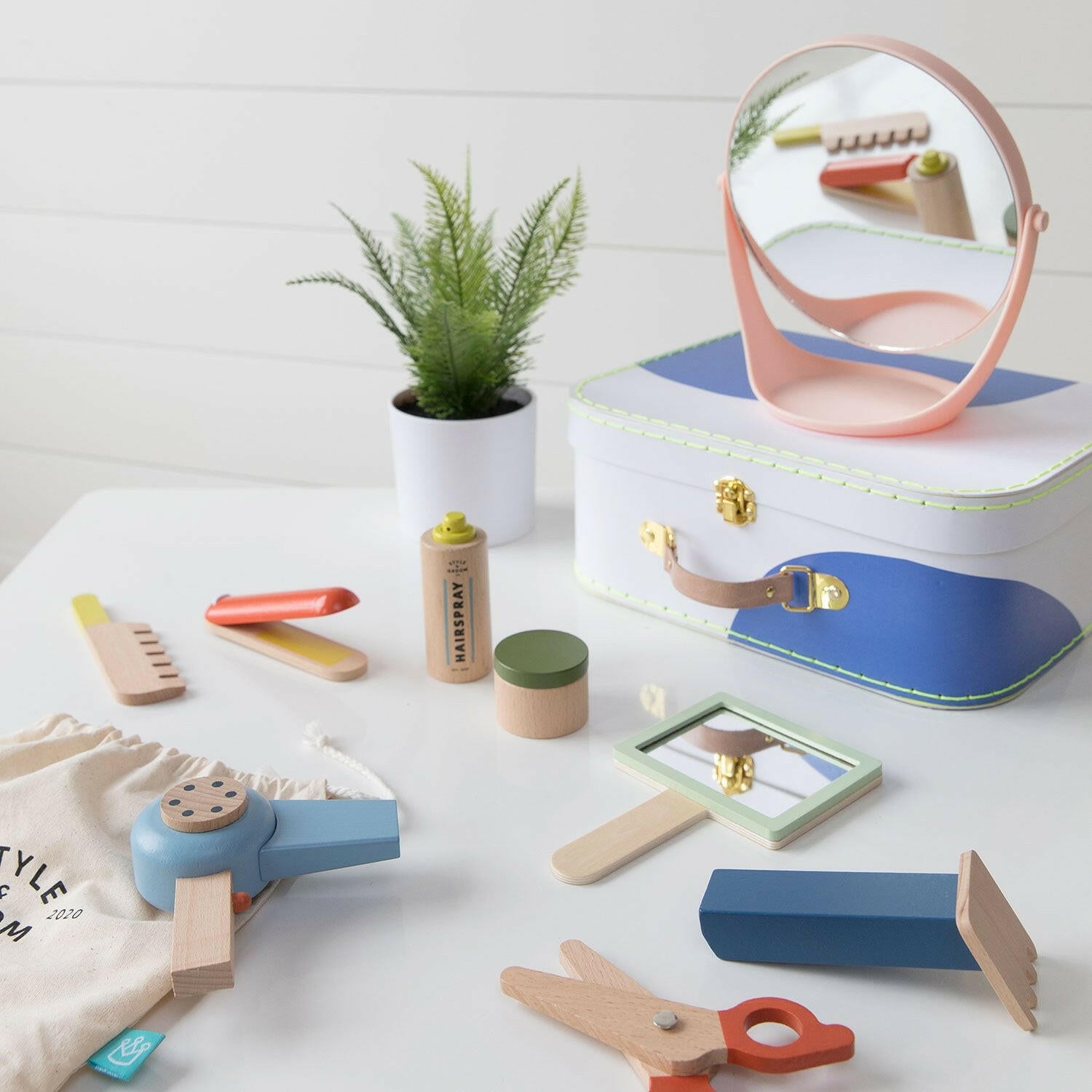 Style & Groom Wooden Toys Manhattan Toy