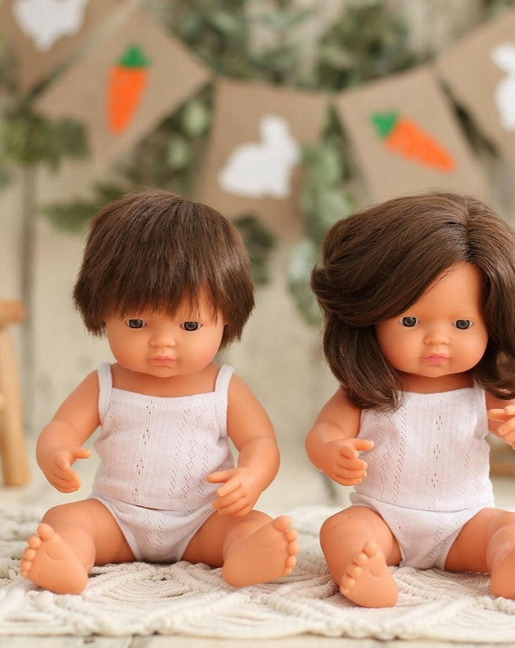Underwear Set - White Doll Clothing Miniland