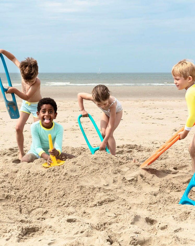Scoppi - Lagoon Green & Yellow Stone Beach & Sand Toys Quut