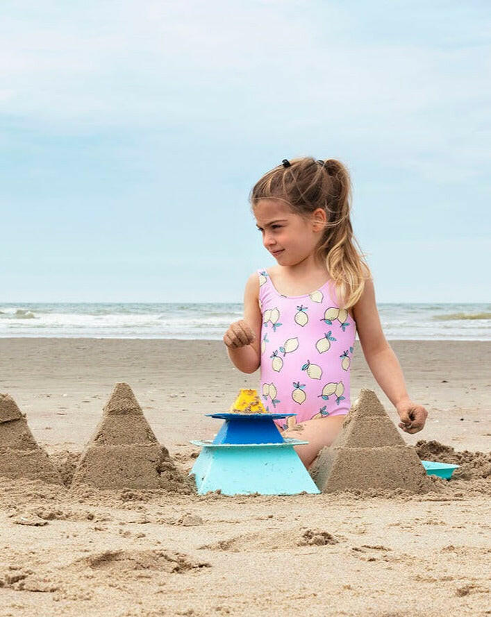 Pira - Vintage Blue & Mellow Yellow Beach & Sand Toys Quut