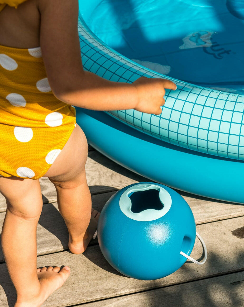 Ballo Beach Bucket - Ocean & Vintage Blue Beach & Sand Toys Quut