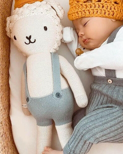 Sebastian the Lamb Stuffies Cuddle + Kind