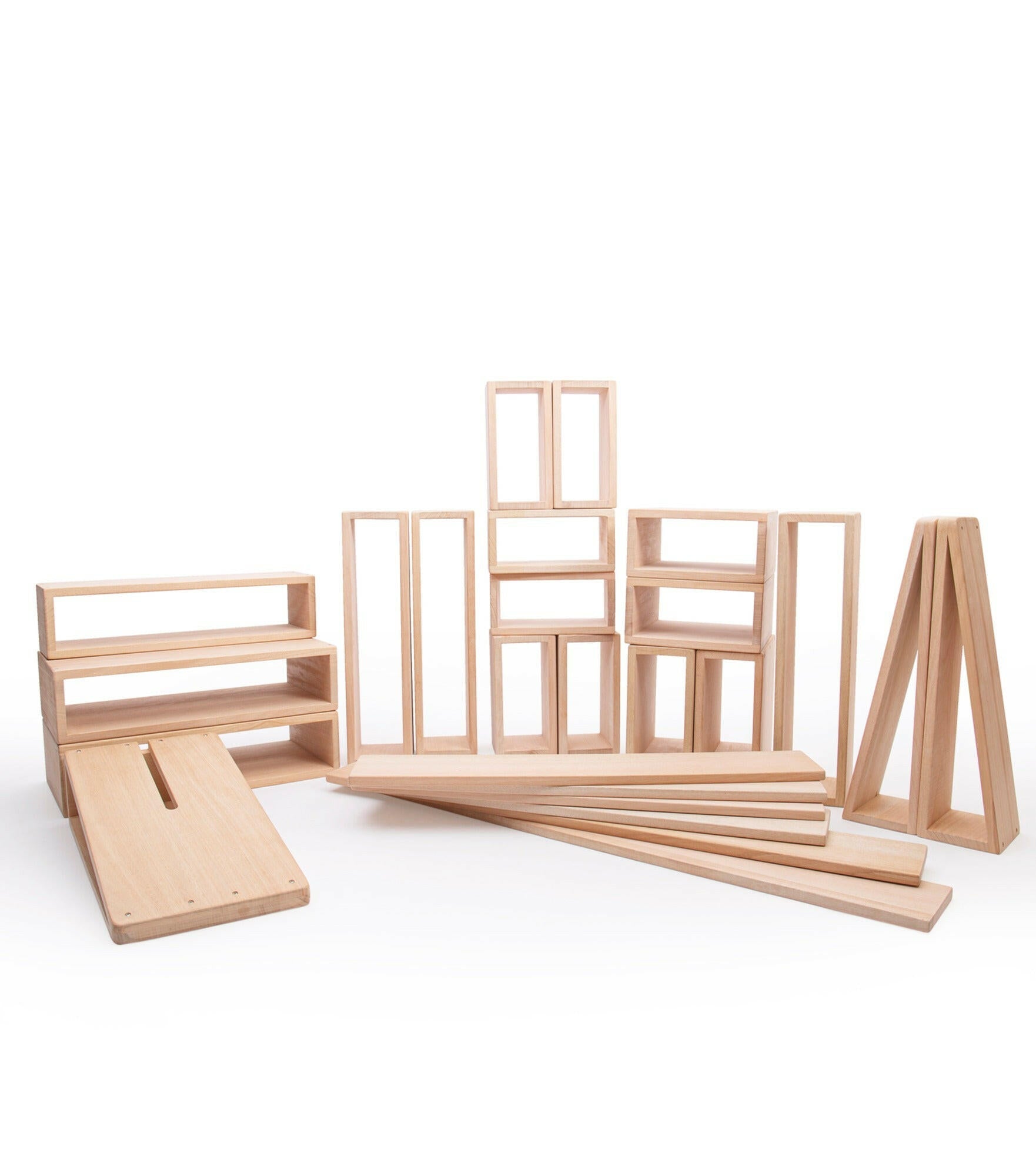 Guidecraft Outdoor Hollow Blocks – 25 pc. Set Blocks Guidecraft