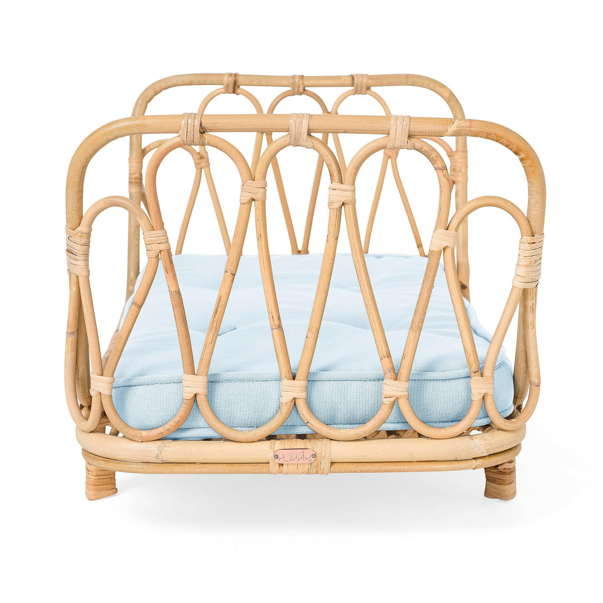 Rattan Doll Bed Classic Collection Poppie Toys