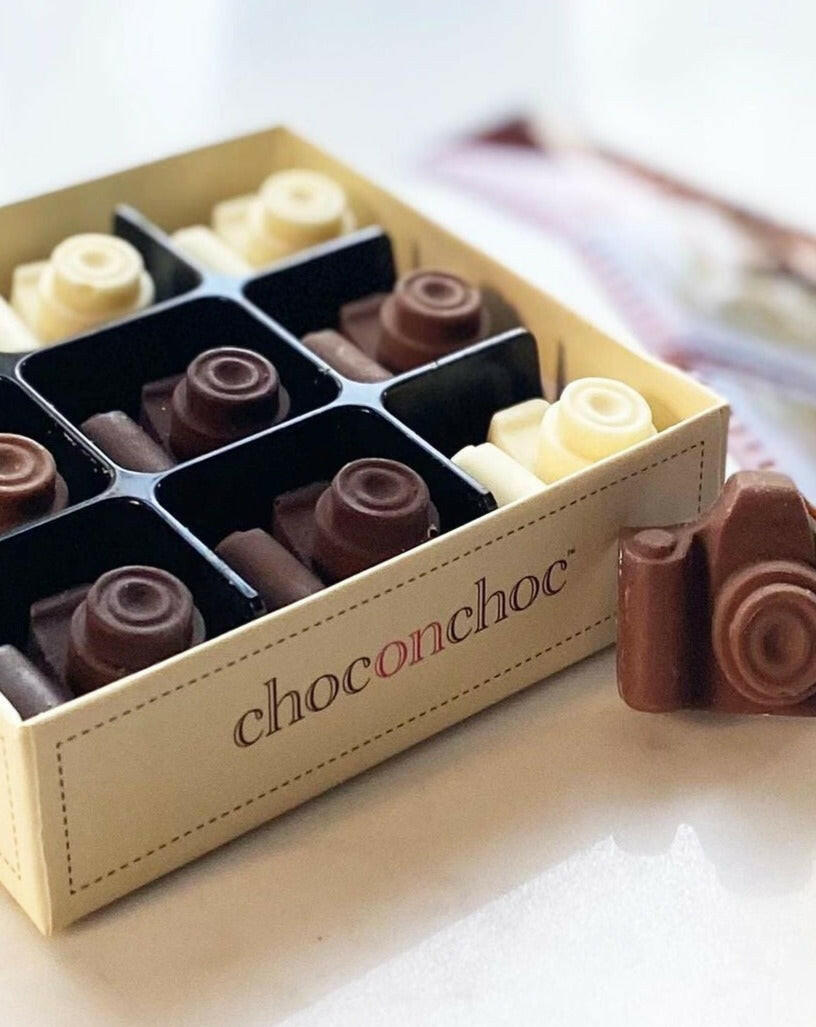 Chocolate Cameras Valentines Choc on Choc