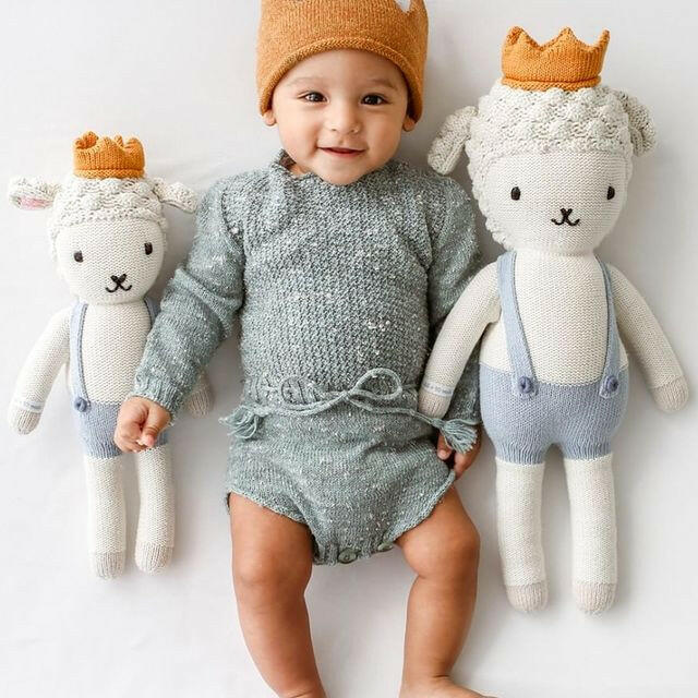 Sebastian the Lamb Stuffies Cuddle + Kind
