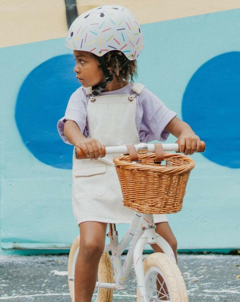 Banwood x Marest - First Go Bike - Allegra White Bicycles Banwood