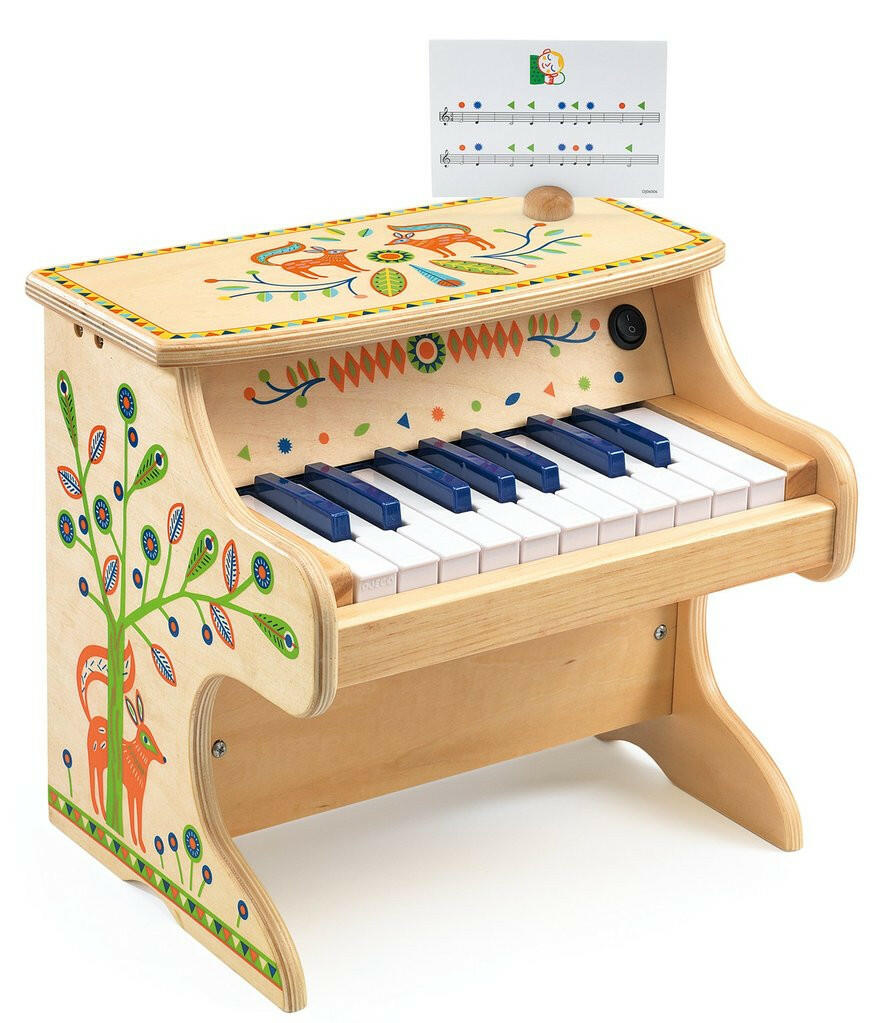 Animambo 18-Key Electric Piano Musical Toys Djeco
