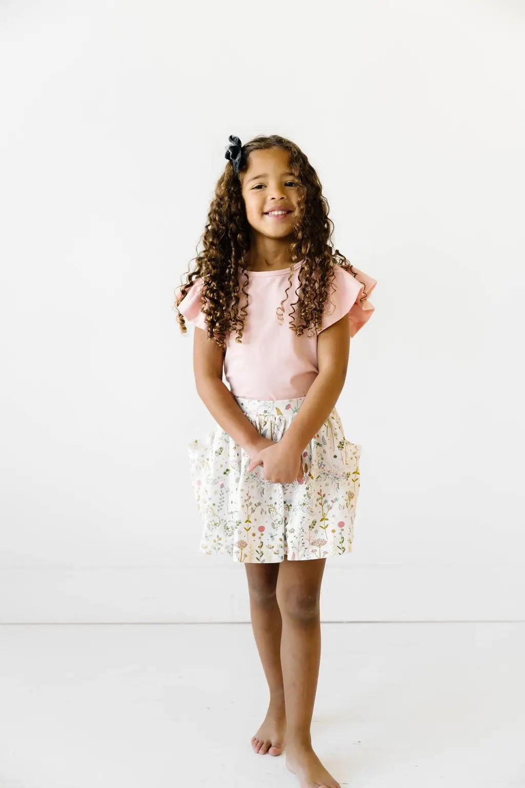 Pocket Skirt in Butterfly Ollie Jay