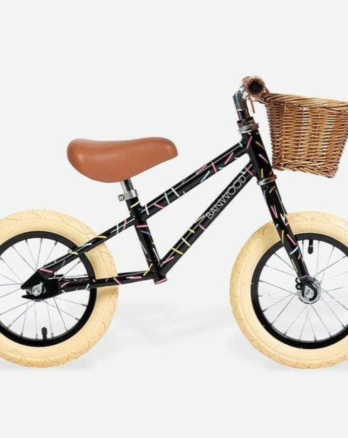 Banwood x Marest - First Go Bike - Allegra Black Bicycles Banwood