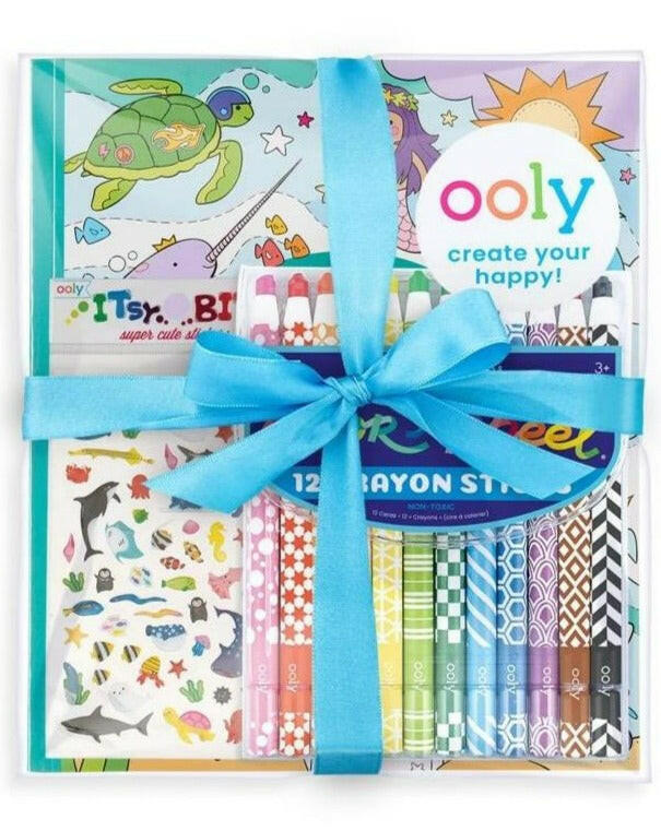 Outrageous Ocean Appeel Coloring Pack Art Supplies OOLY - Art & School Supplies