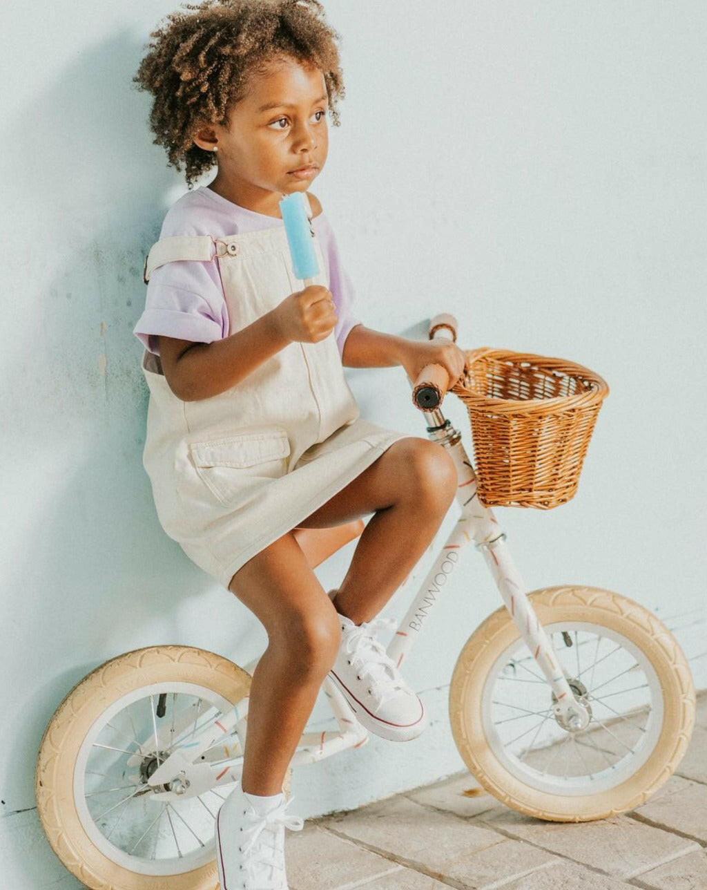 Banwood x Marest - First Go Bike - Allegra White Bicycles Banwood