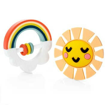 Little Rainbow Teether Toy Baby Essentials Lucy Darling