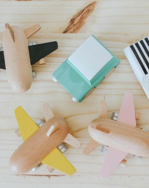 Limited Edition Mini Jet Wooden Toys kiko+ and gg*
