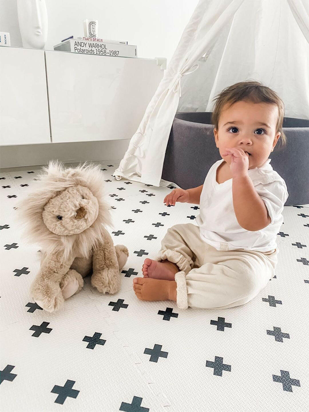 'Luca' Lion Plush Toy Stuffed Toy MON AMI