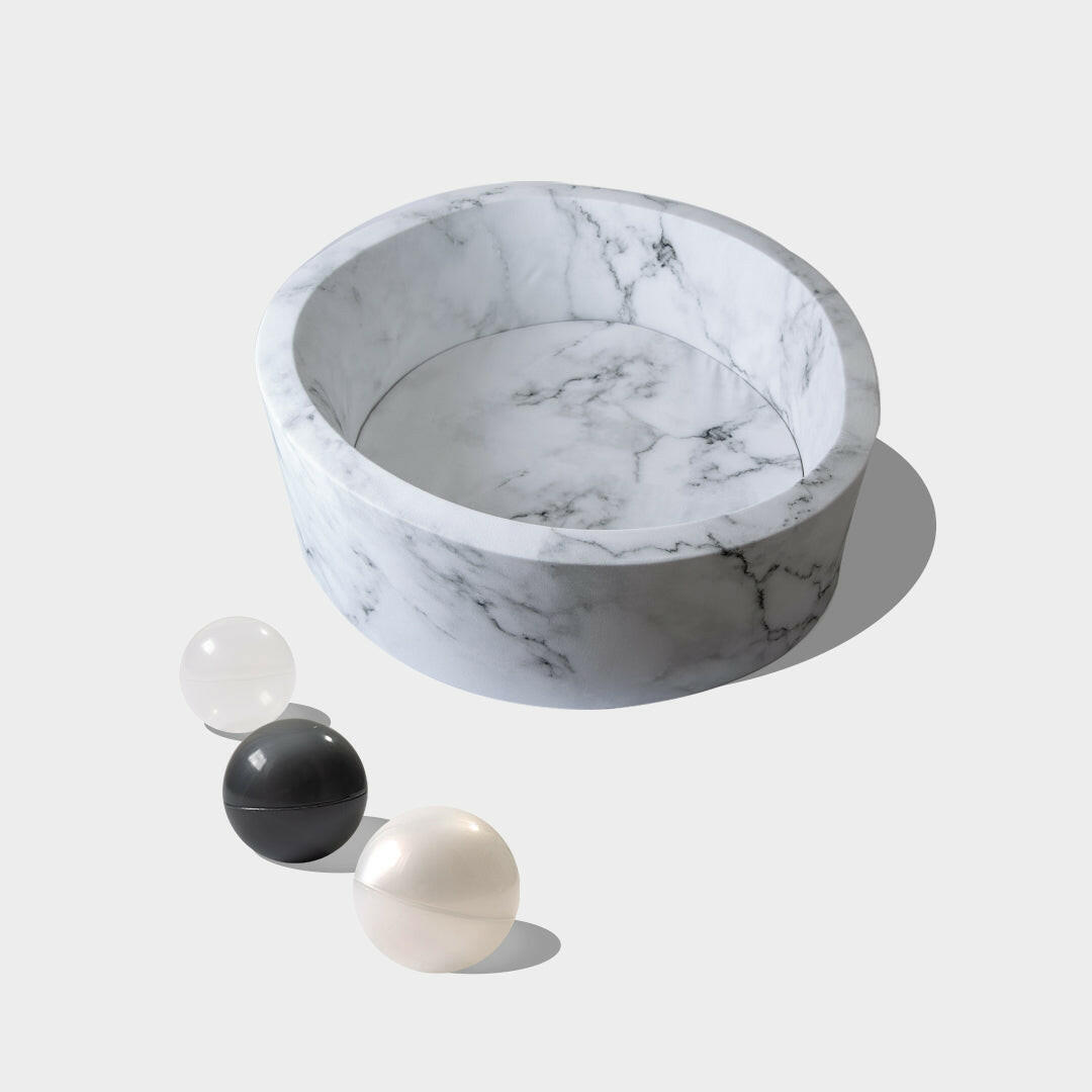 Luxurious Marble Ball Pit + 200 Pit Balls Ball Pit Bundles Little Big Playroom