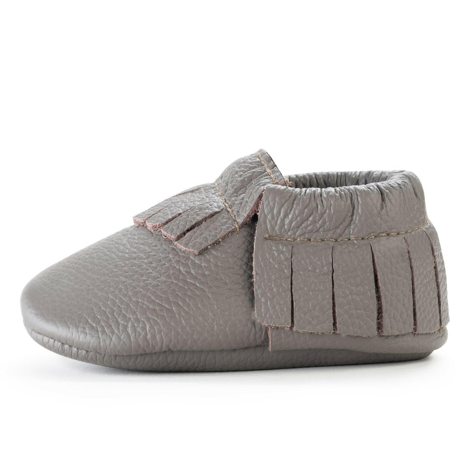 Slate Baby Moccasins Baby Moccasins BirdRock Baby