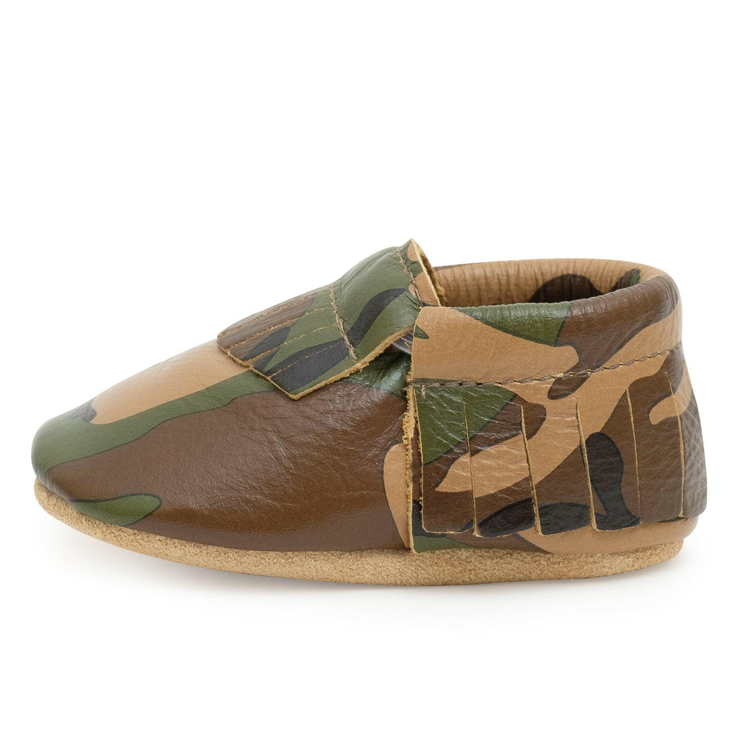 Camo Baby Moccasins Baby Moccasins BirdRock Baby