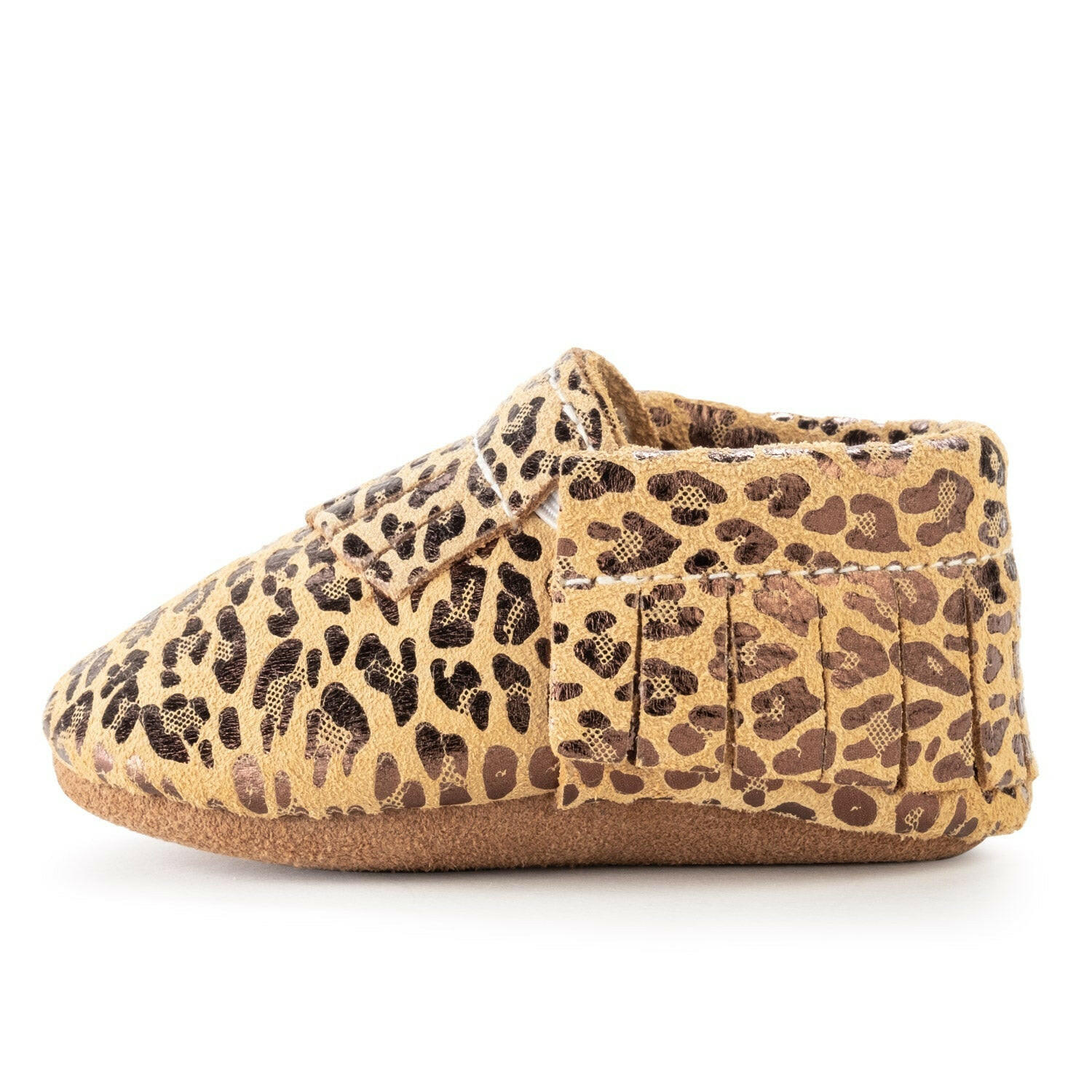 Leopard Baby Moccasins Baby Moccasins BirdRock Baby