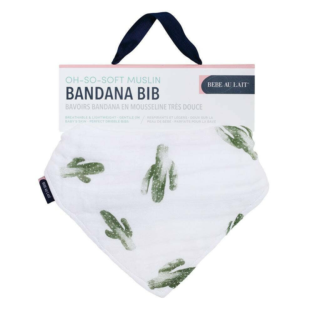 Saguaro Muslin Bandana Bib Feeding Bebe Au Lait