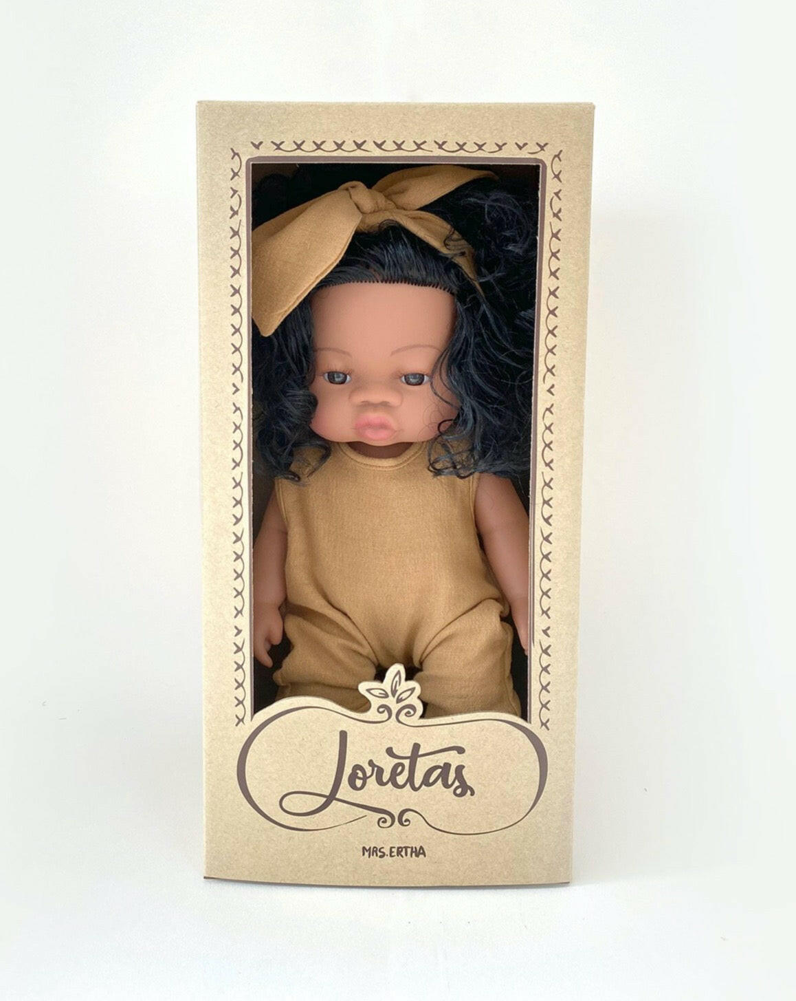 Black Baby Doll Fallen Loreta Dolls Mrs.Ertha