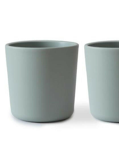 Dinnerware Cup - Set of 2 -Sage feeding Mushie