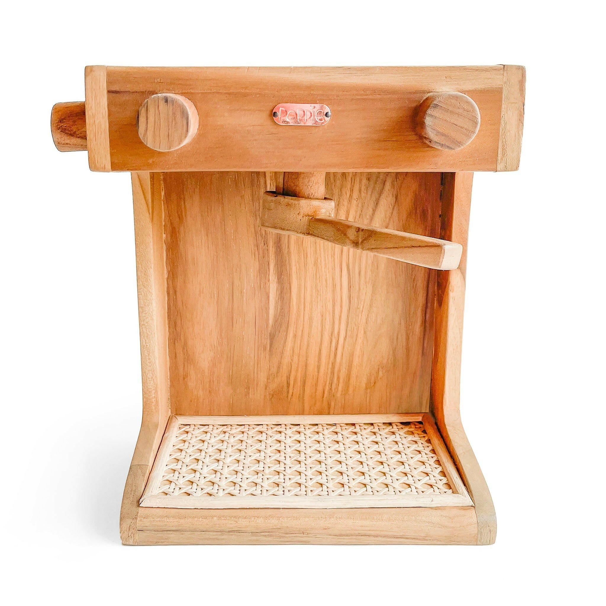 Teak Wood Play Barista Set Poppie Toys
