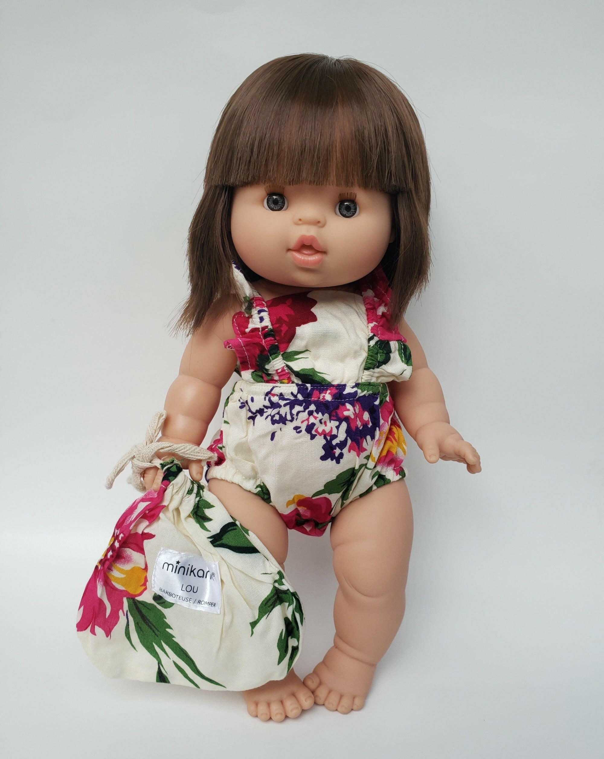 Bonnie Flora Raspberry Romper Doll Clothing Minikane