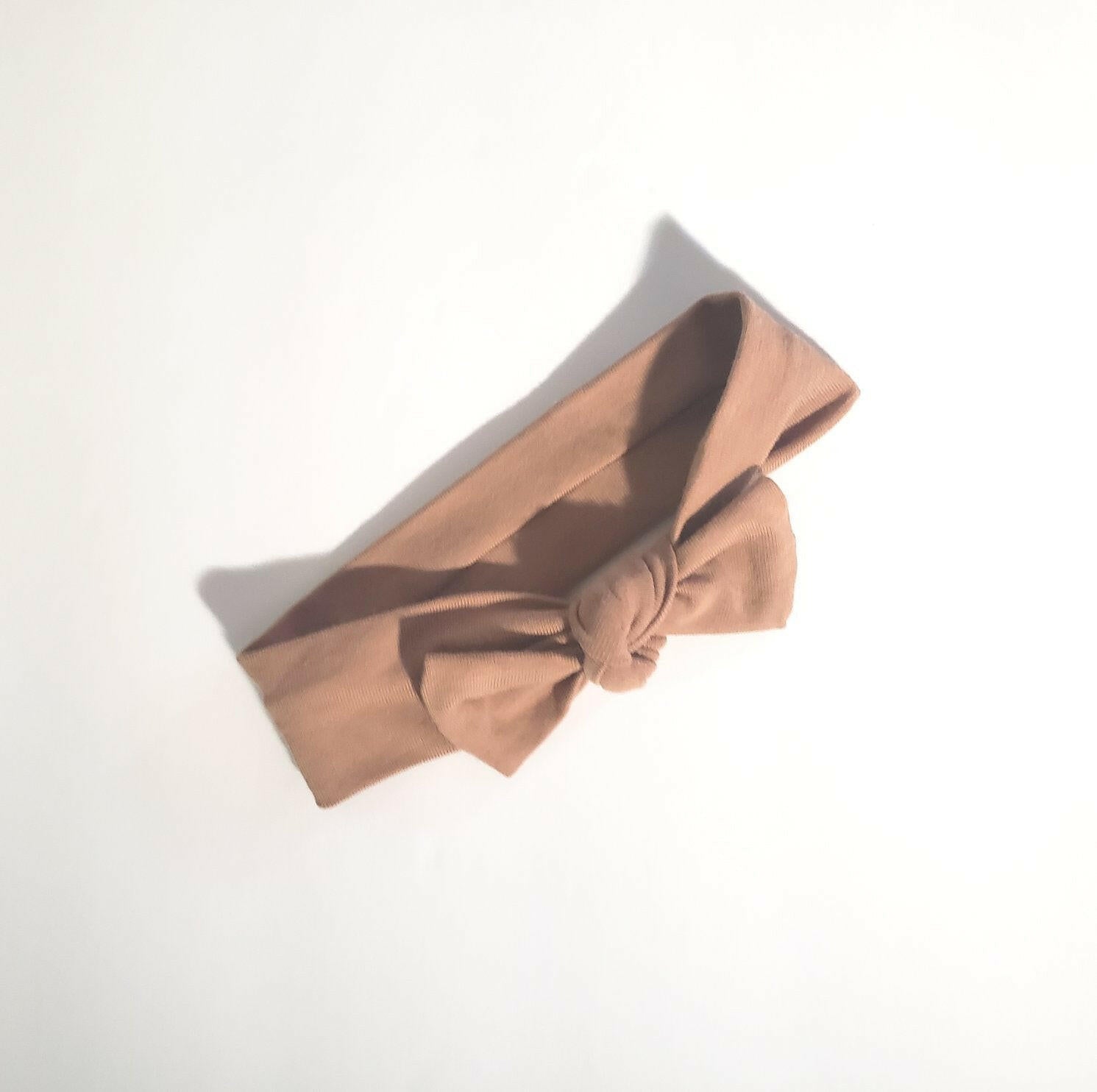Baby Doll Cotton Headband Doll Clothing Little Wonder & Co. Mocha