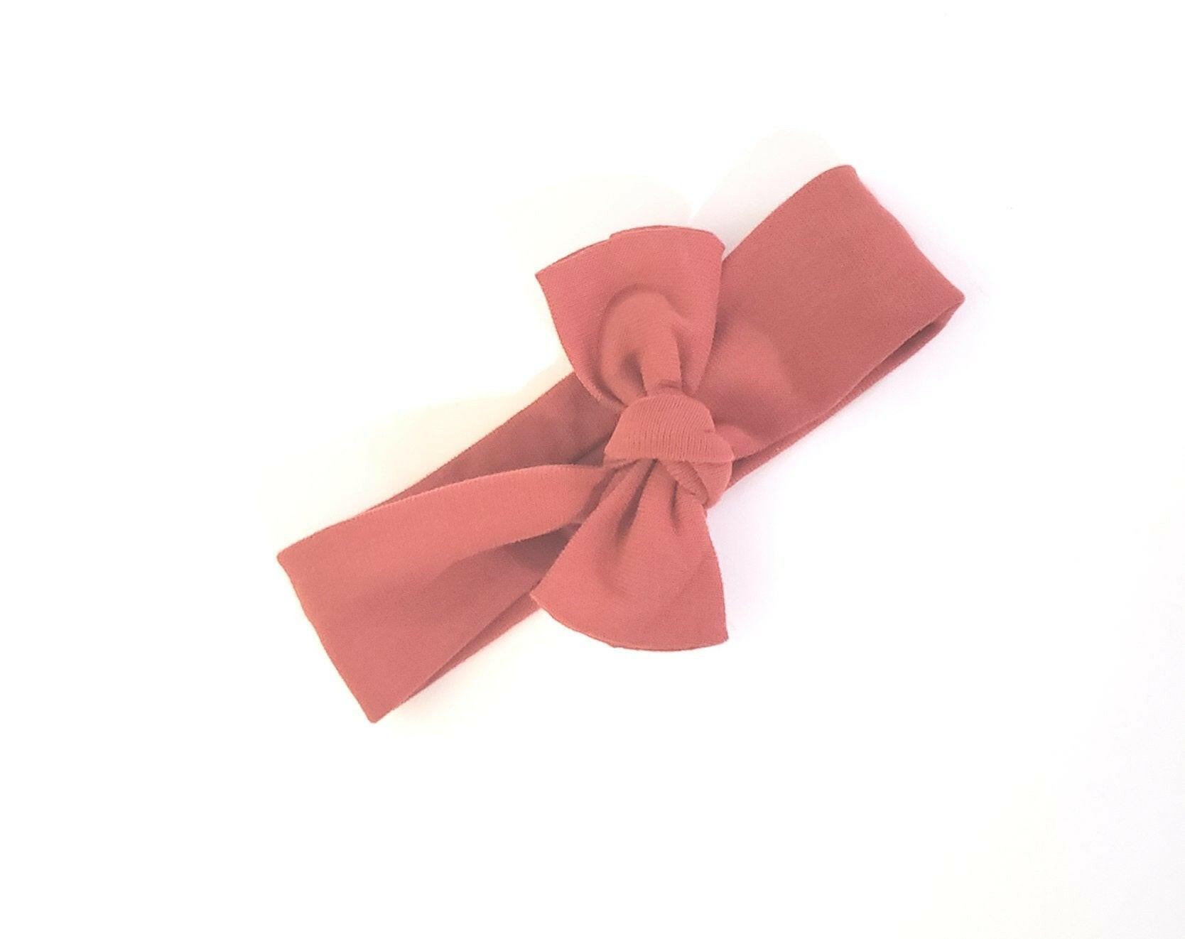 Baby Doll Cotton Headband Doll Clothing Little Wonder & Co. Terra Cotta