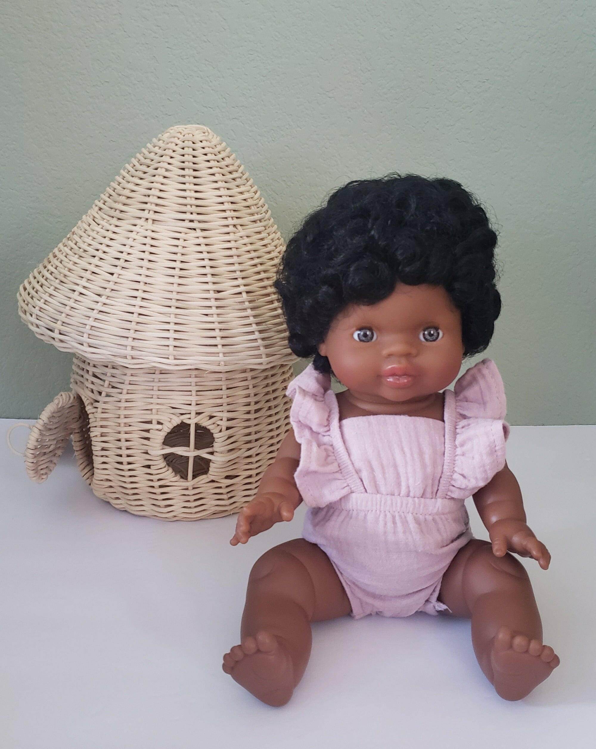 Minikane Doll Romper Lou Lilac Doll Clothing Minikane