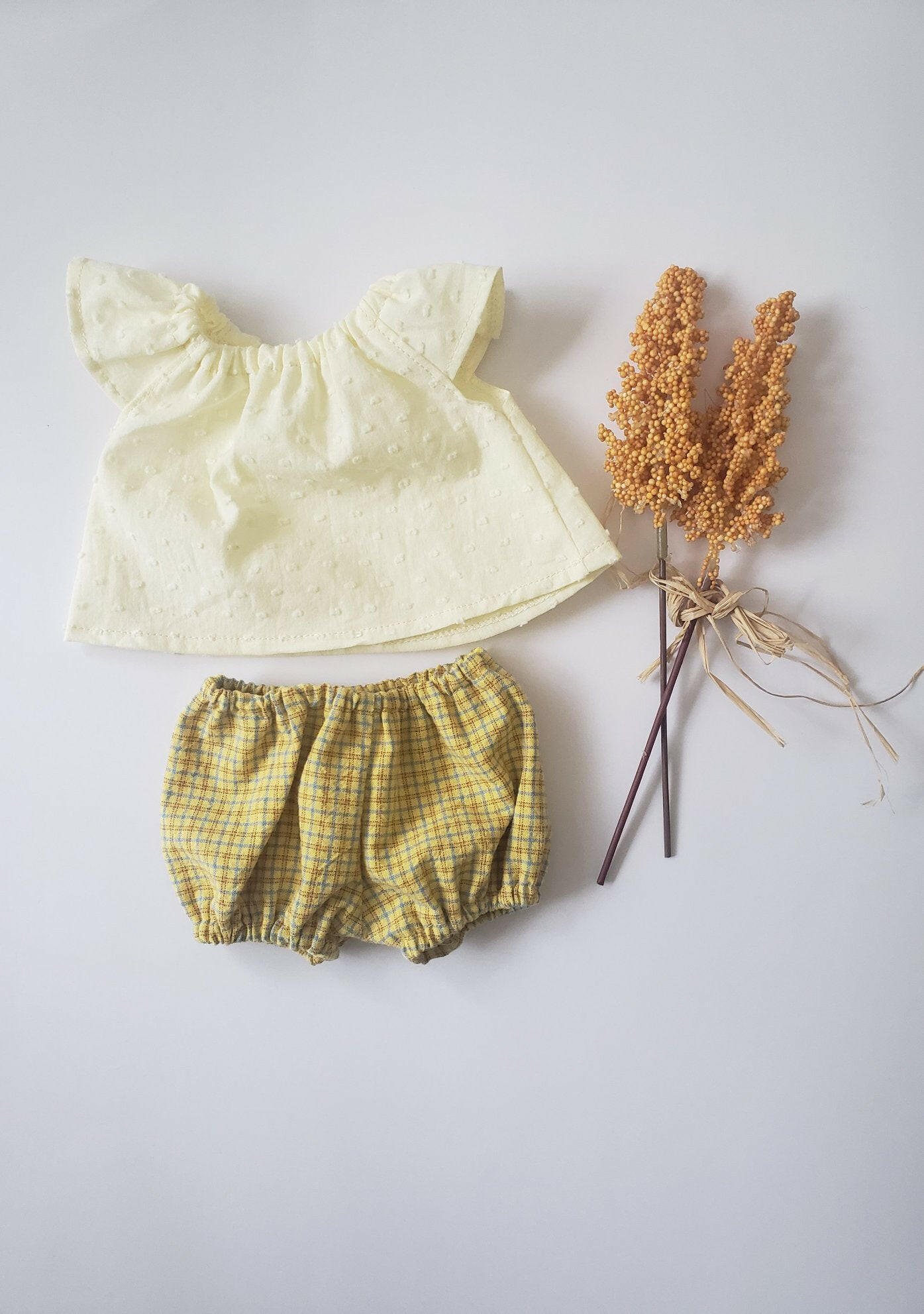 Bloomer set Doll Clothing Little Wonder & Co.