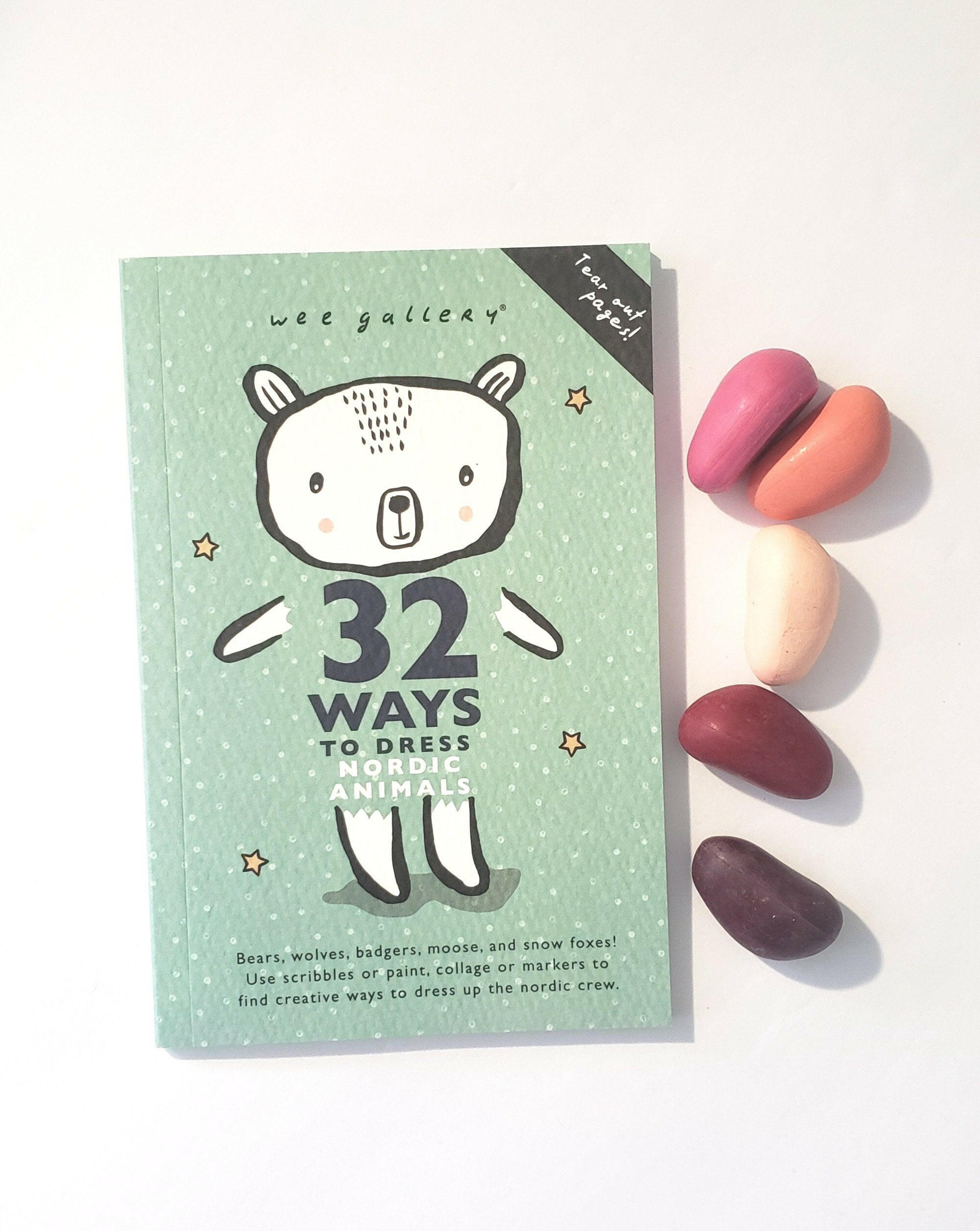 32 Ways to Dress Nordic Animals Art Supplies Wee Gallery