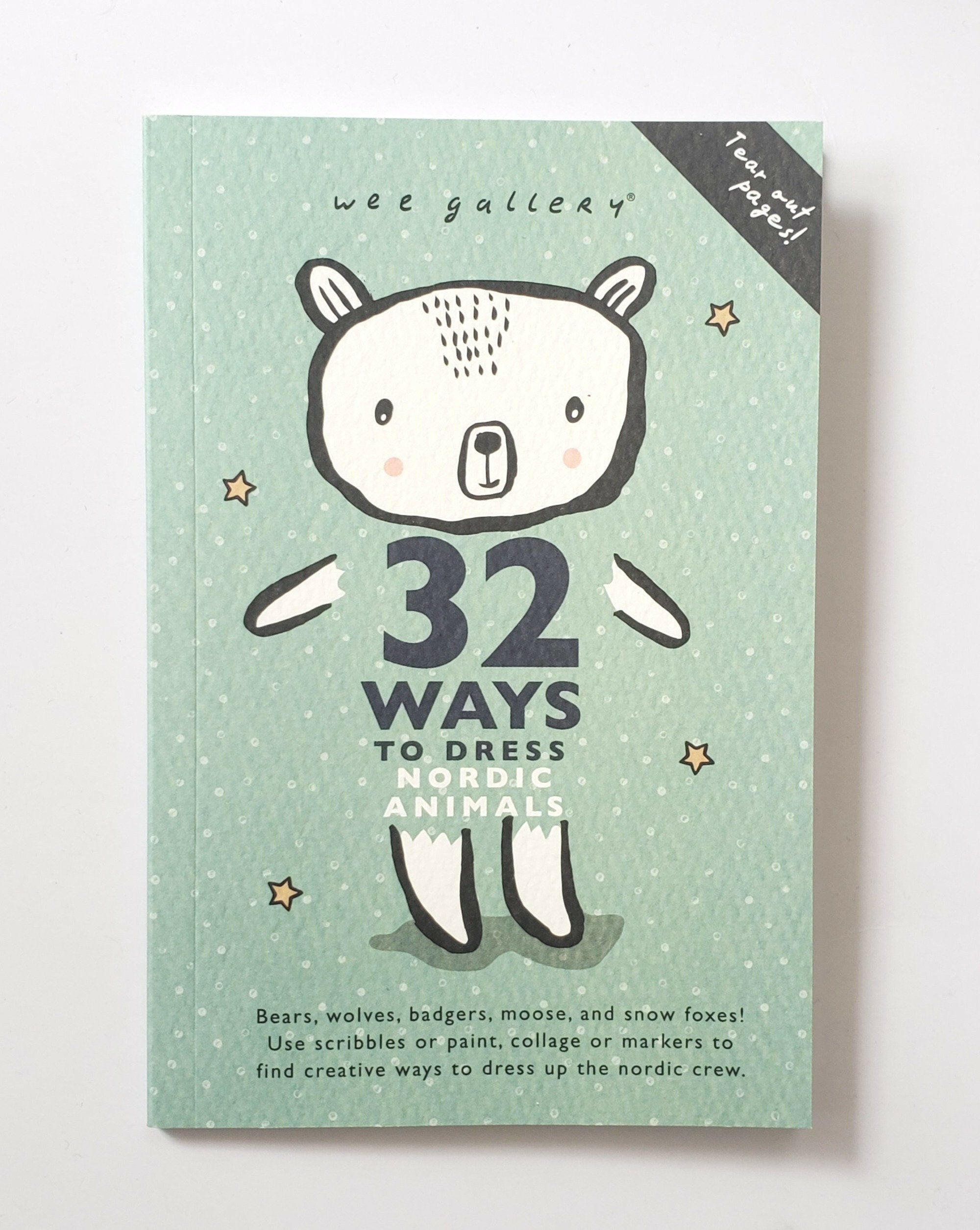 32 Ways to Dress Nordic Animals Art Supplies Wee Gallery