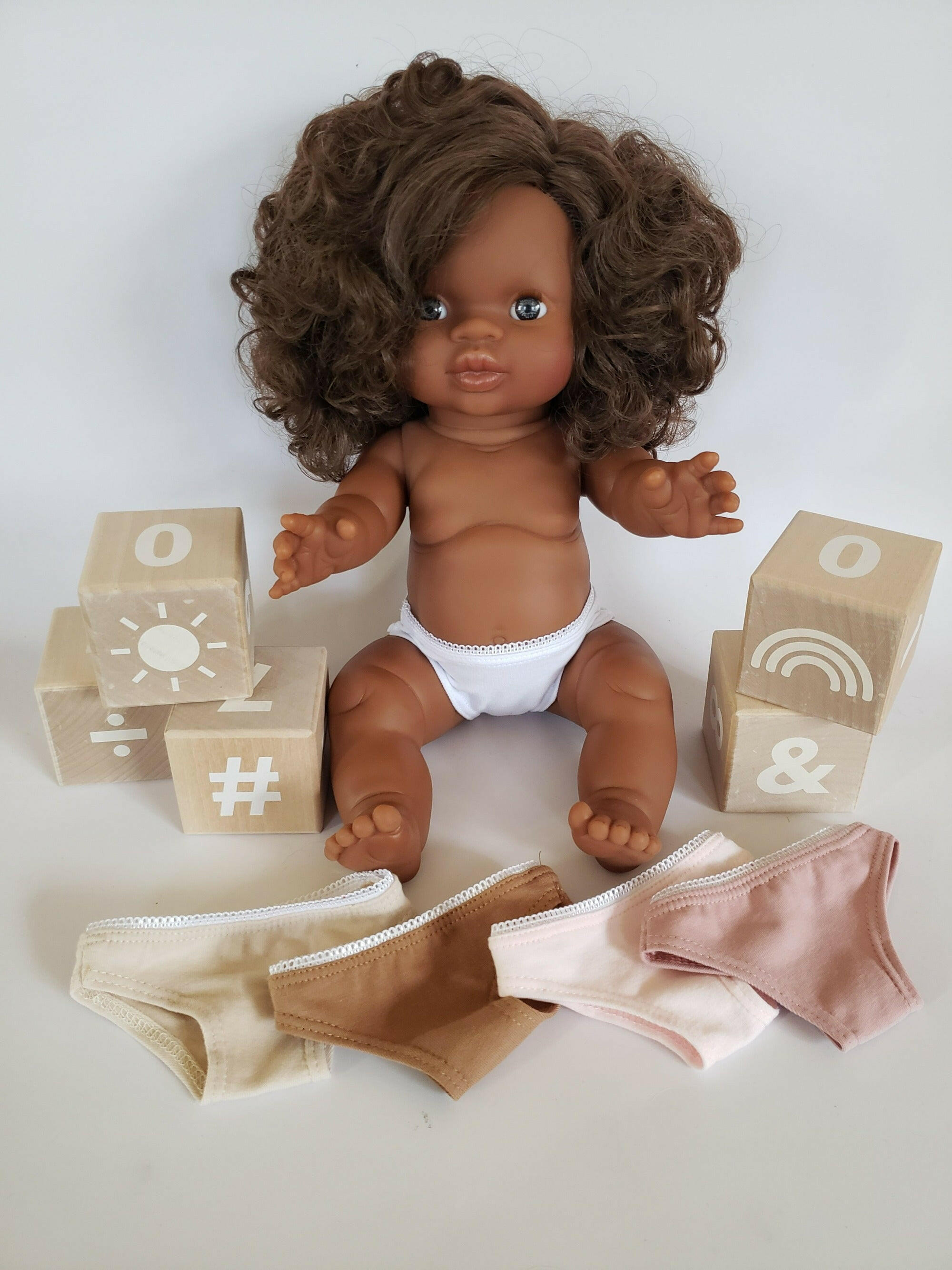 Baby Doll Cotton Undies Doll Clothing Little Wonder & Co.