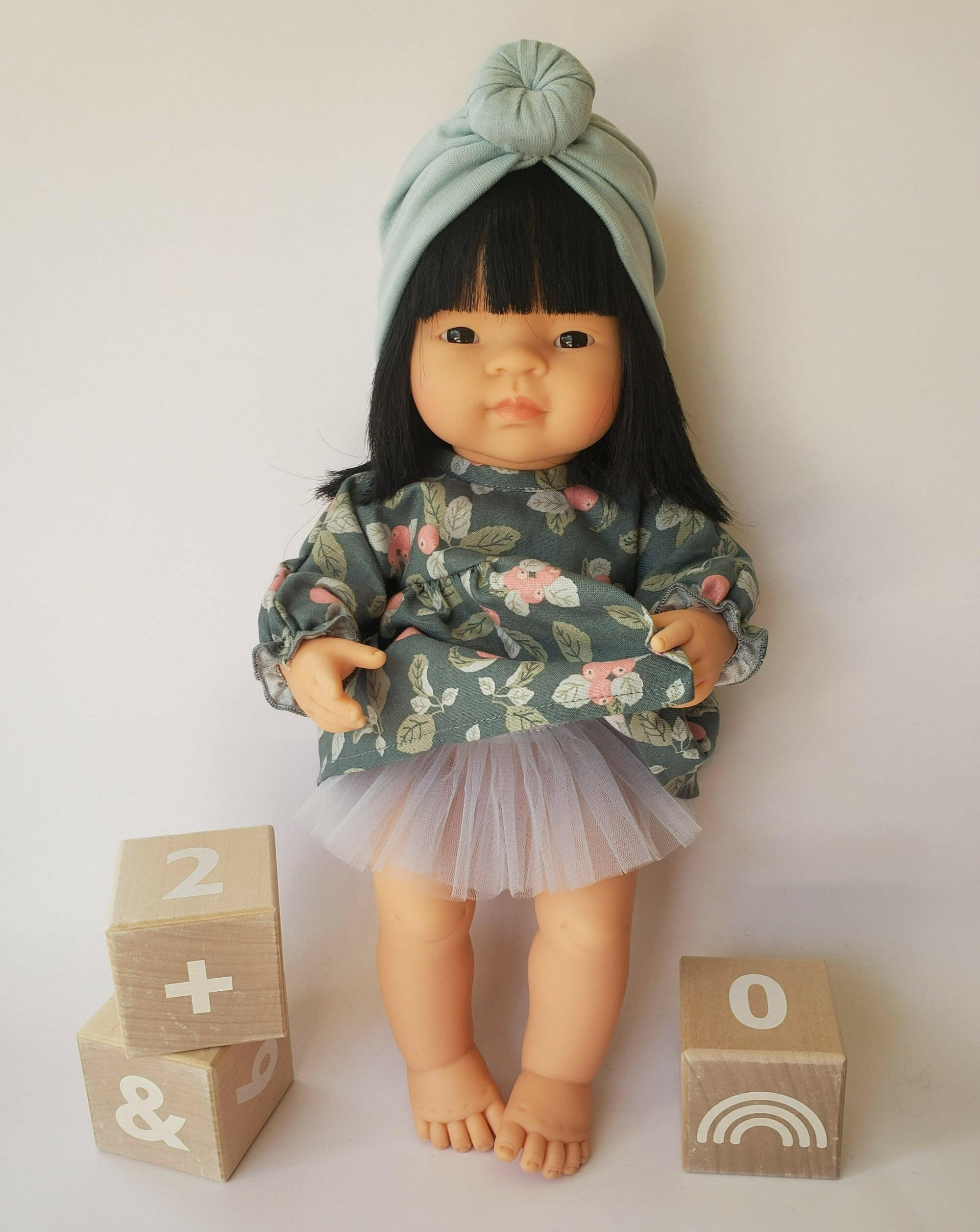 Doll Tutu Doll Clothing Little Wonder & Co. Ash