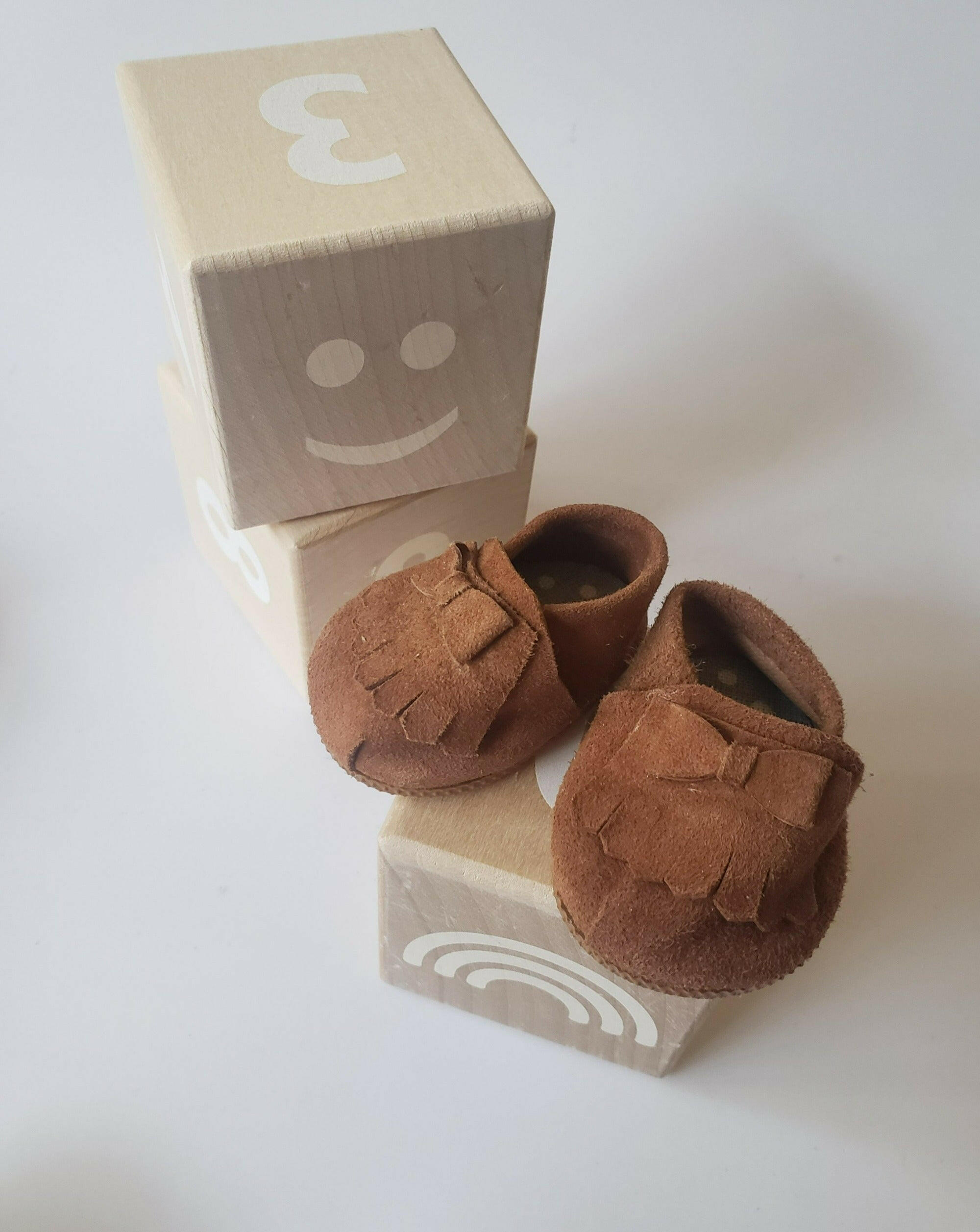 Minikane Moccasins Doll Accessories Little Wonder & Co. Brown