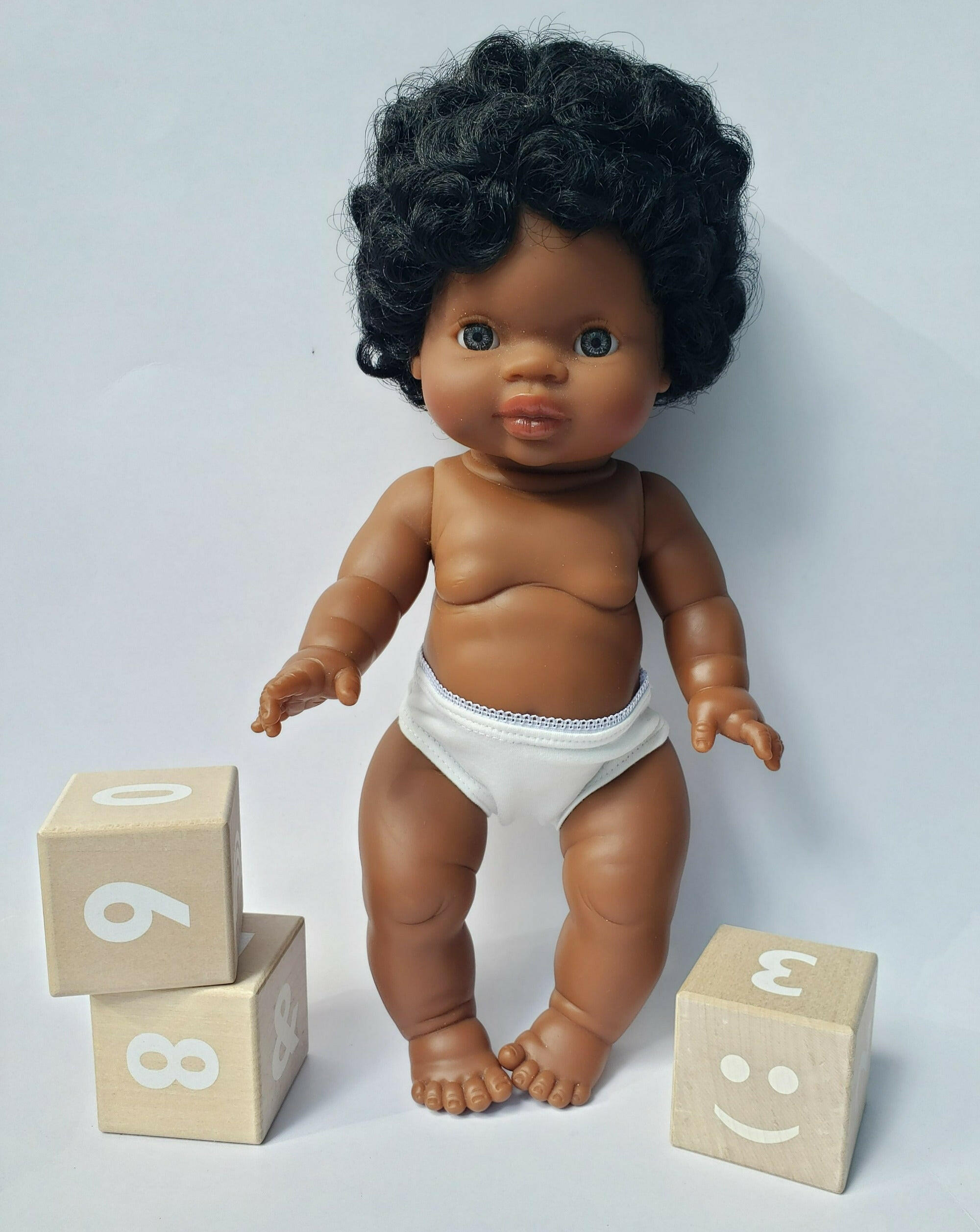 Baby Doll Cotton Undies Doll Clothing Little Wonder & Co. Haze