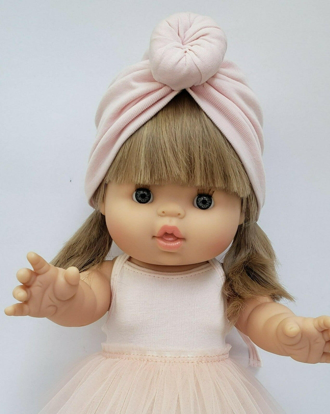Doll Turbans Doll Clothing Little Wonder & Co. Soft Pink