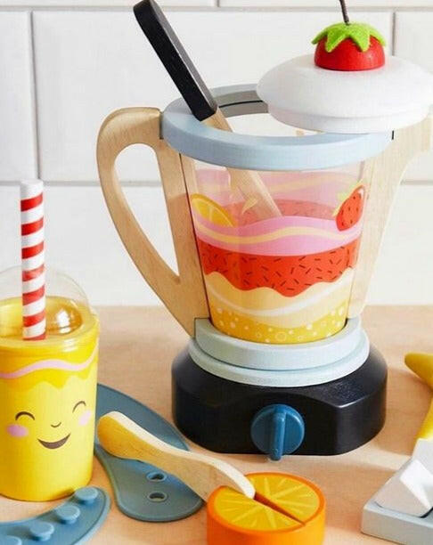 Mini Chef Fruity Blender Wooden Toys Tender Leaf