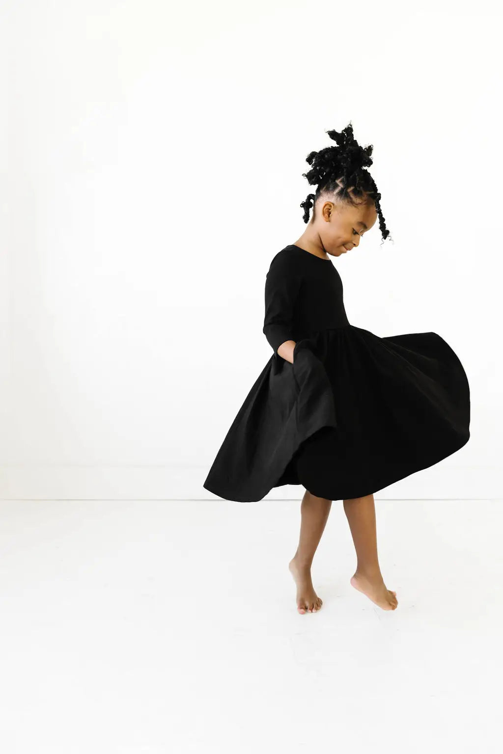 Autumn Dress in Midnight Ollie Jay
