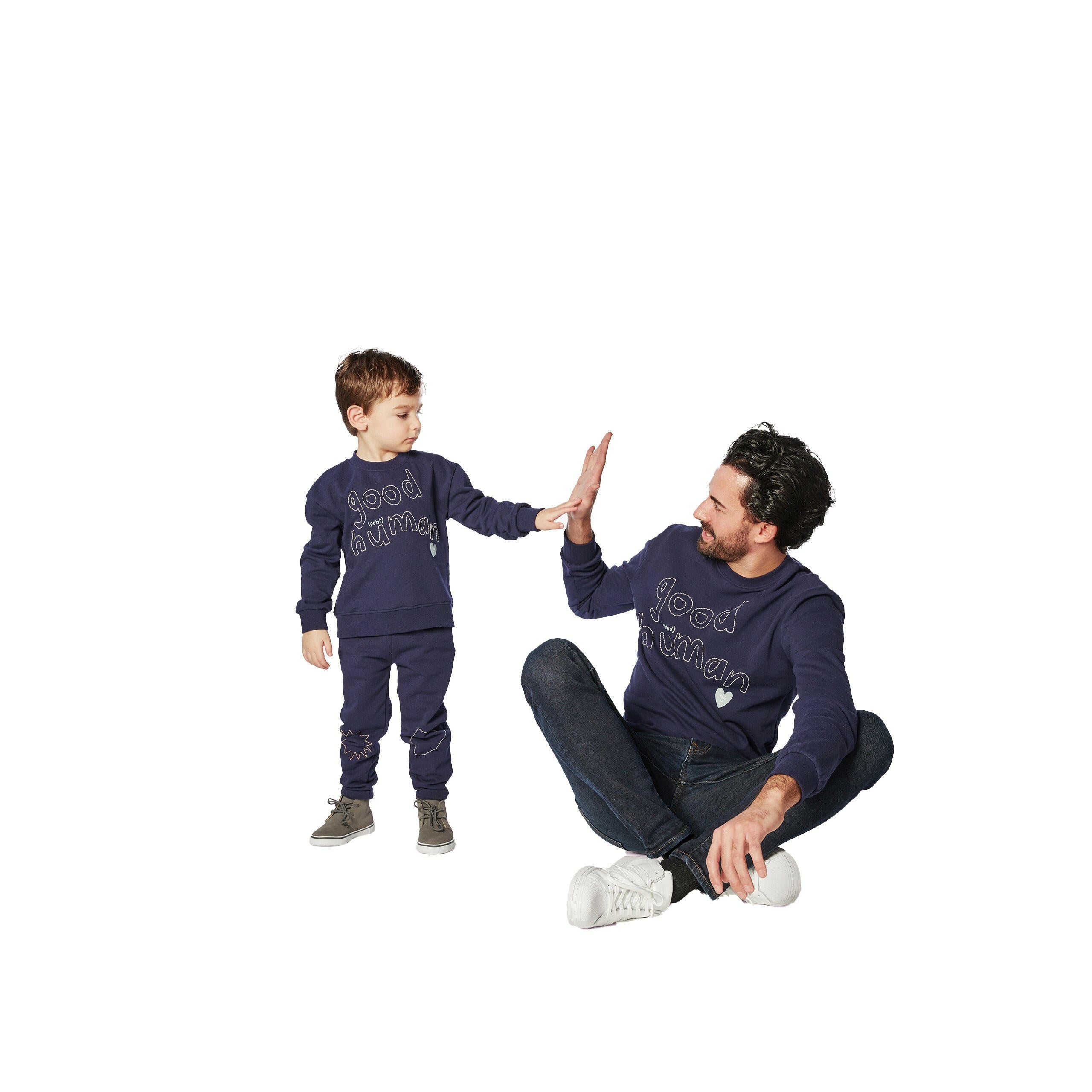 Good Human Adult Sweatshirt Sweatshirt Mon Coeur