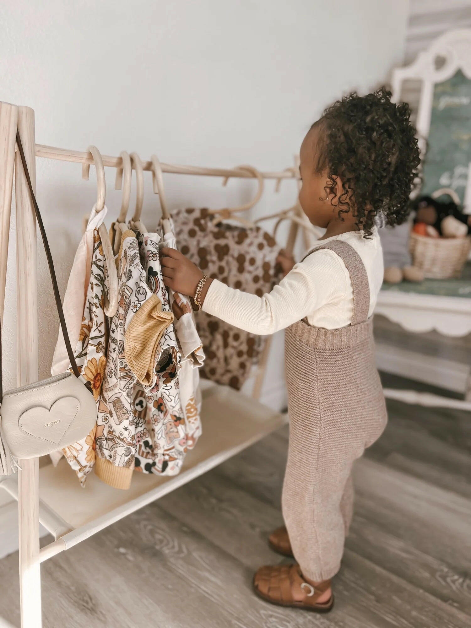 Rattan Kids Hangers  Poppie Toys
