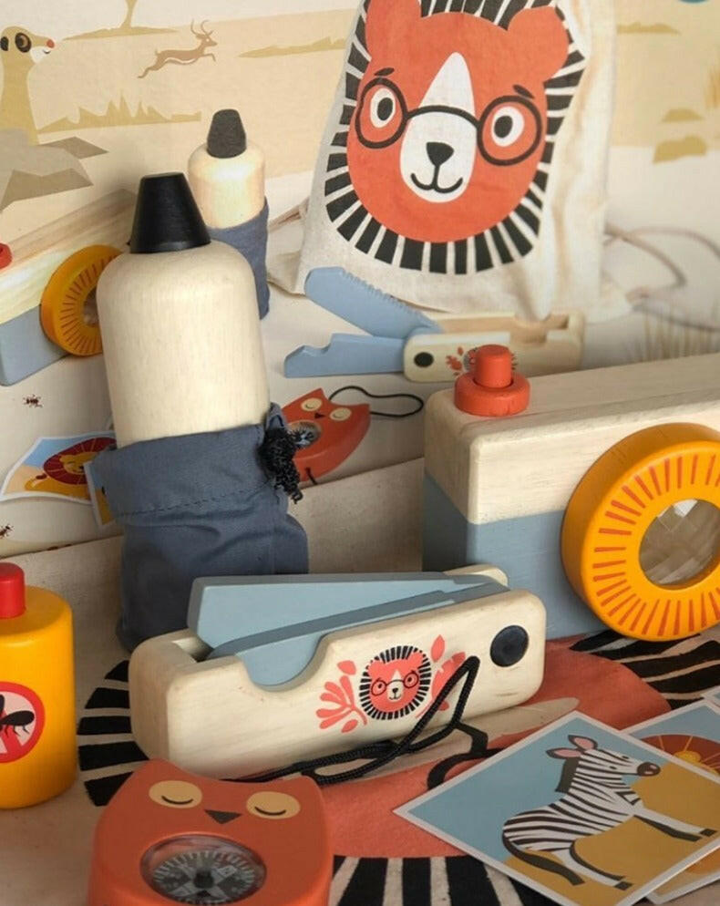 Safari Adventure Wooden Toys Tender Leaf