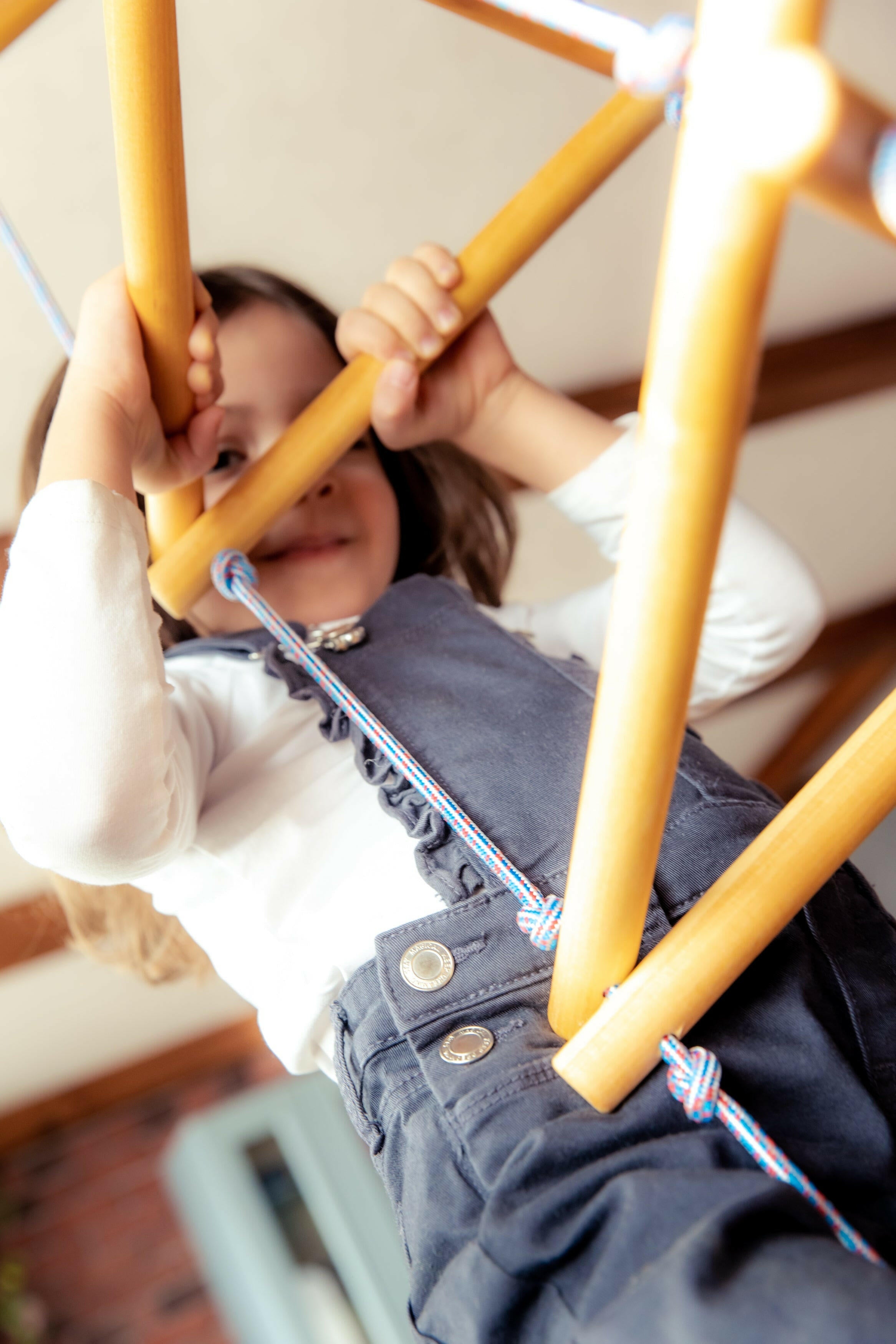 Triangle rope ladder for kids Single Swing Goodevas