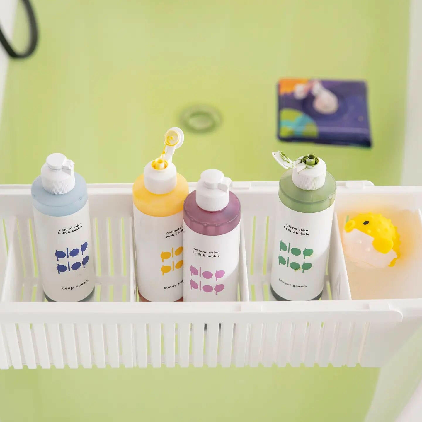 Natural Color Organic Bubble Bath Nahthing Project
