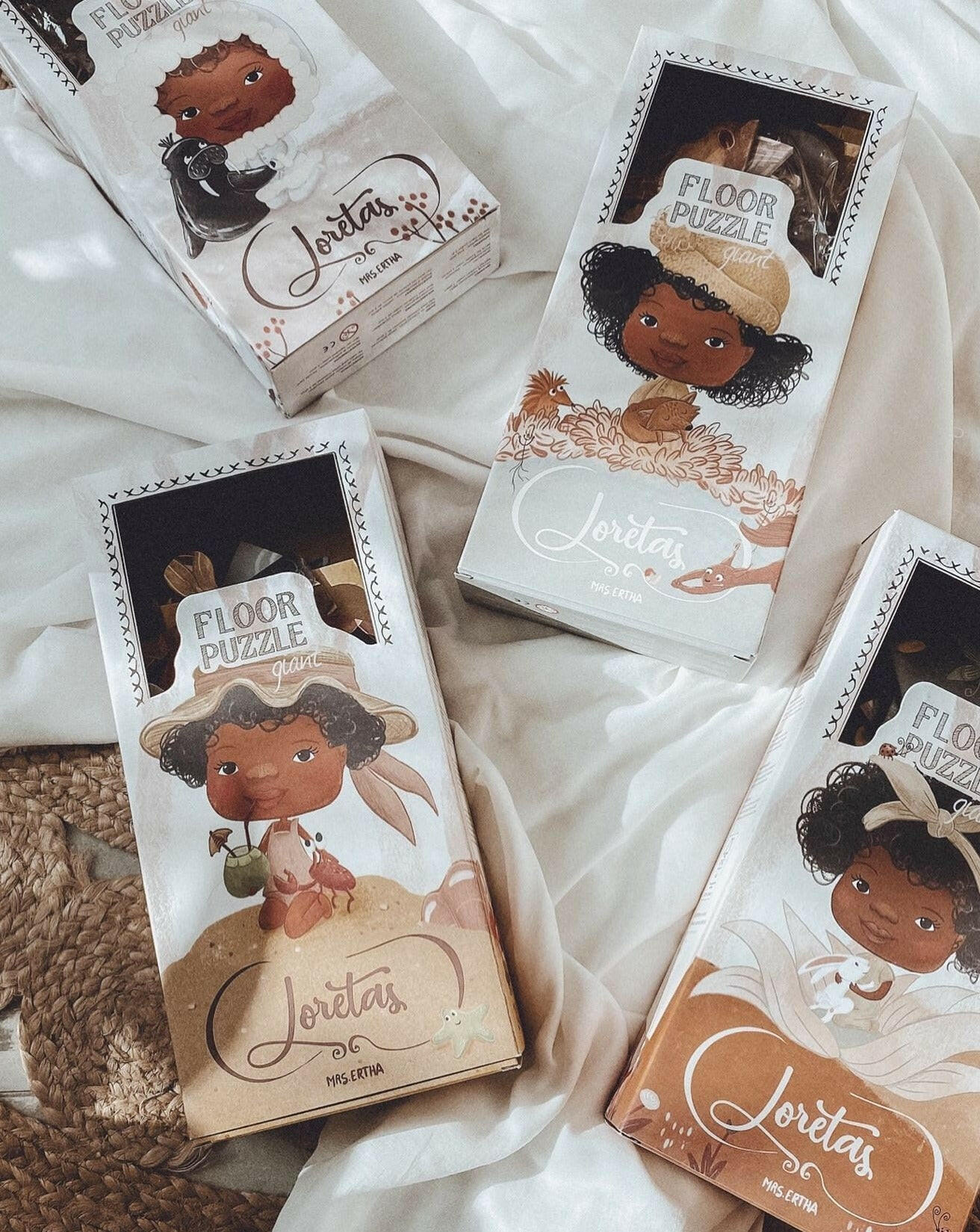 Shiny Loreta - Summer Giant Puzzle Educational Mrs.Ertha