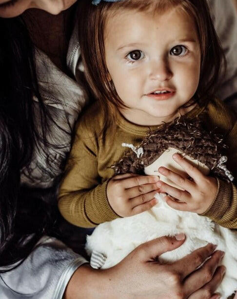 Elsie Doll - Brown Hair Dolls Bunnies by the Bay