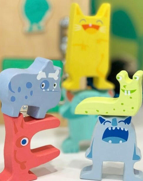 Monster Stacker Wooden Toys Tender Leaf